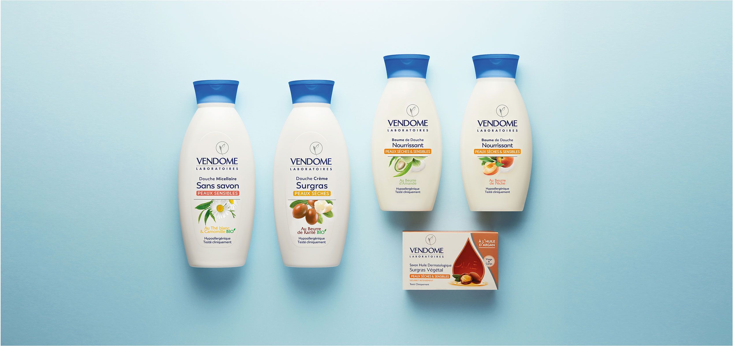 Vendome Laboratoires BODYCARE RANGE REVAMP